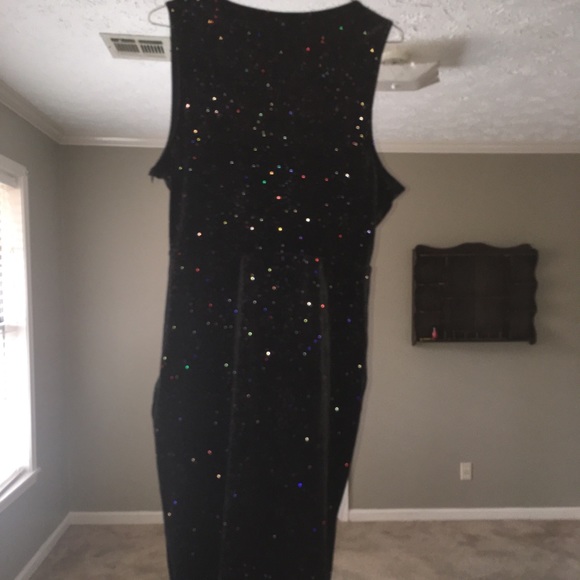 🖤IRIS Rainbow Sparkle Velvet Dress 💋 - Picture 2 of 2